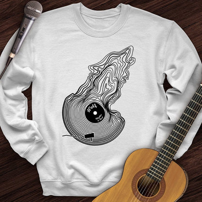 Printify Sweatshirt White / S Vinimal Wolf Crewneck