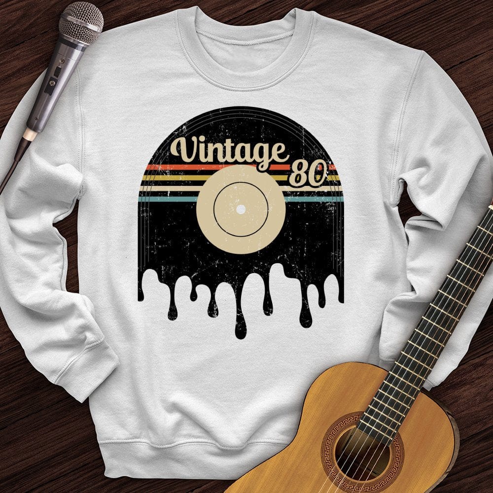 Printify Sweatshirt White / S Vintage 80 Crewneck