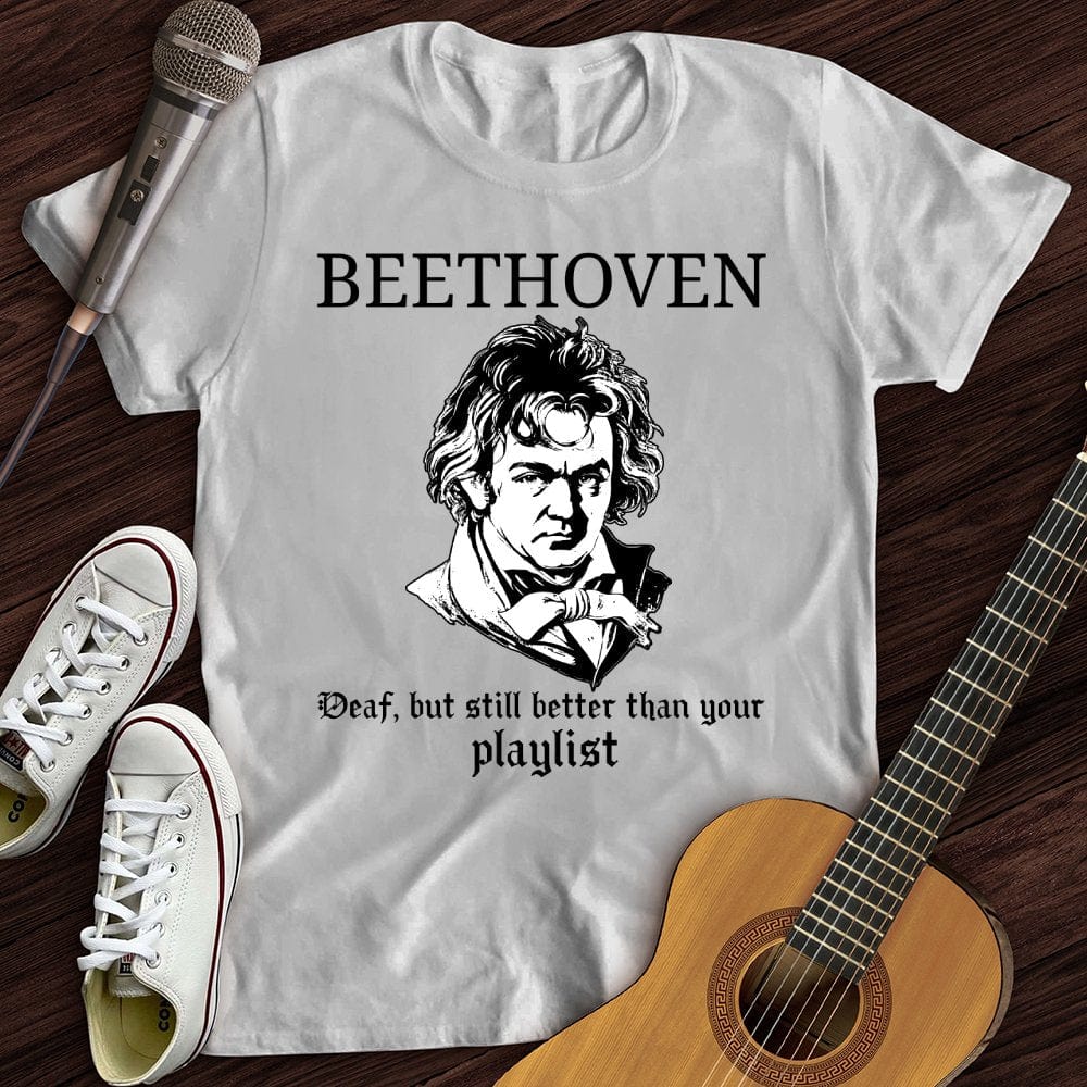 Printify T-Shirt Beethoven Deaf T-Shirt