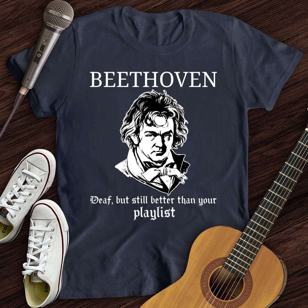 Printify T-Shirt Beethoven Deaf T-Shirt