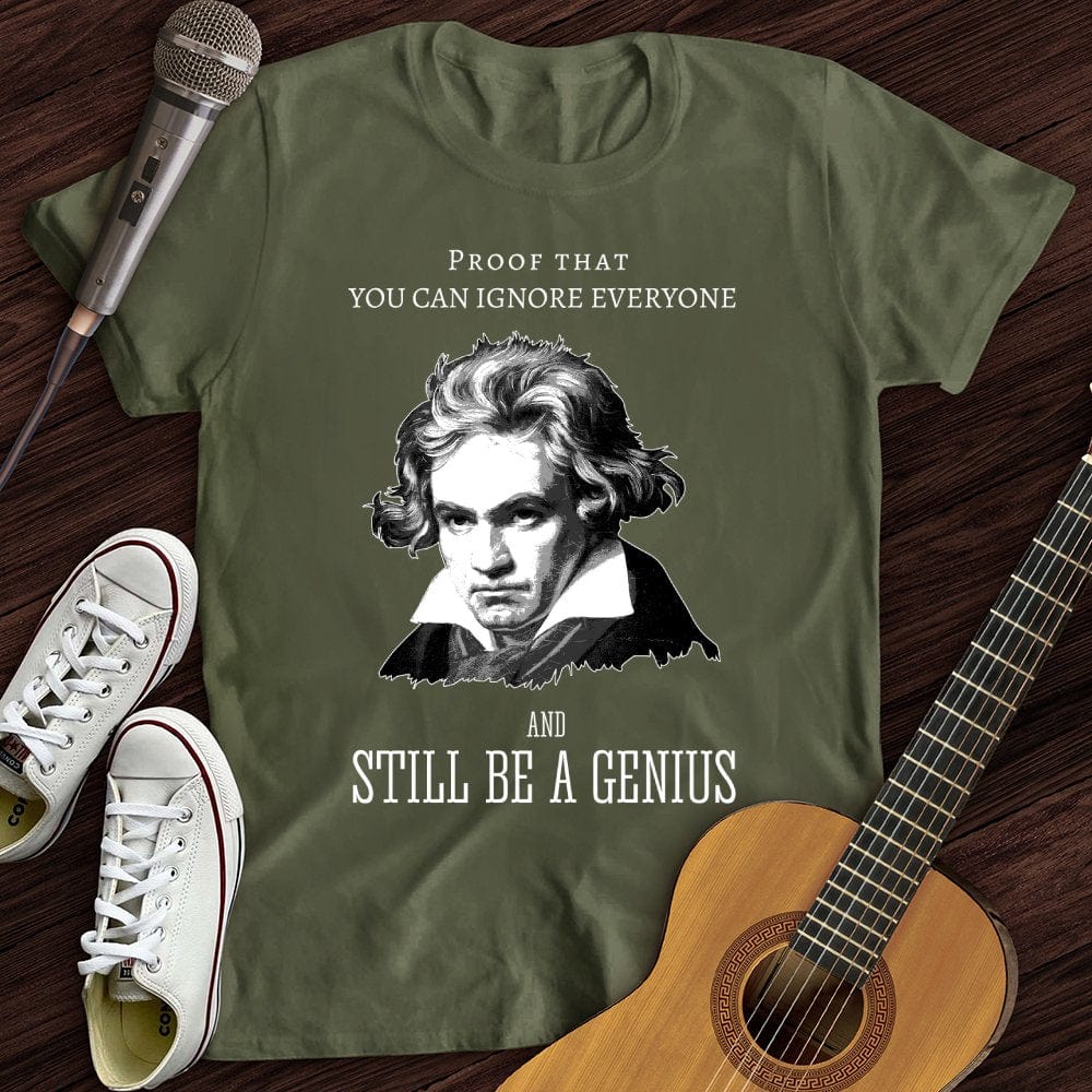 Printify T-Shirt Beethoven Proof That T-Shirt