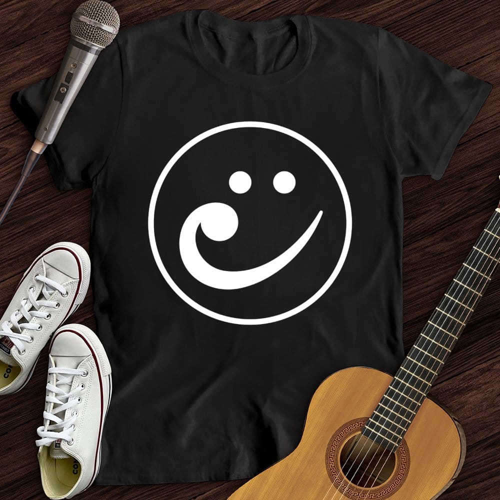 Printify T-Shirt Black / S Bass Face T-Shirt