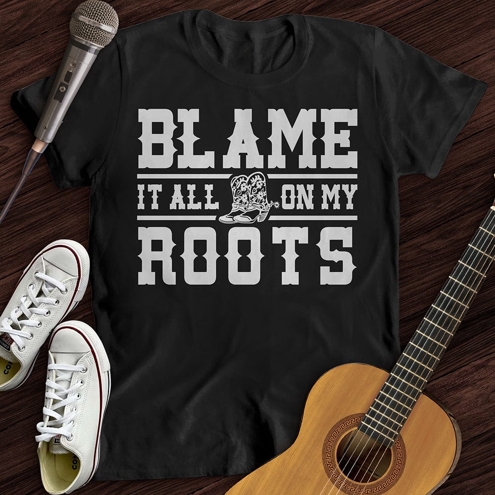 Printify T-Shirt Black / S Blame It T-Shirt