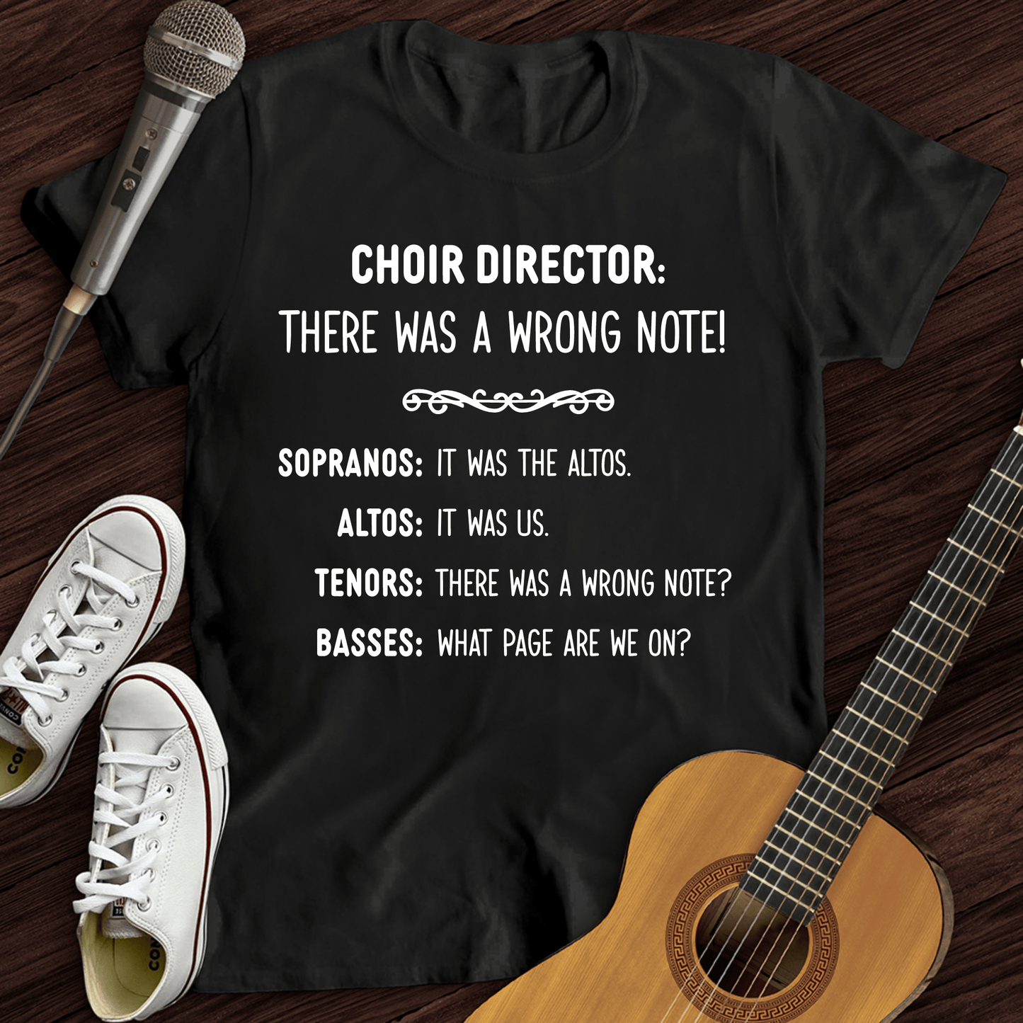 Printify T-Shirt Black / S Choir Director T-Shirt