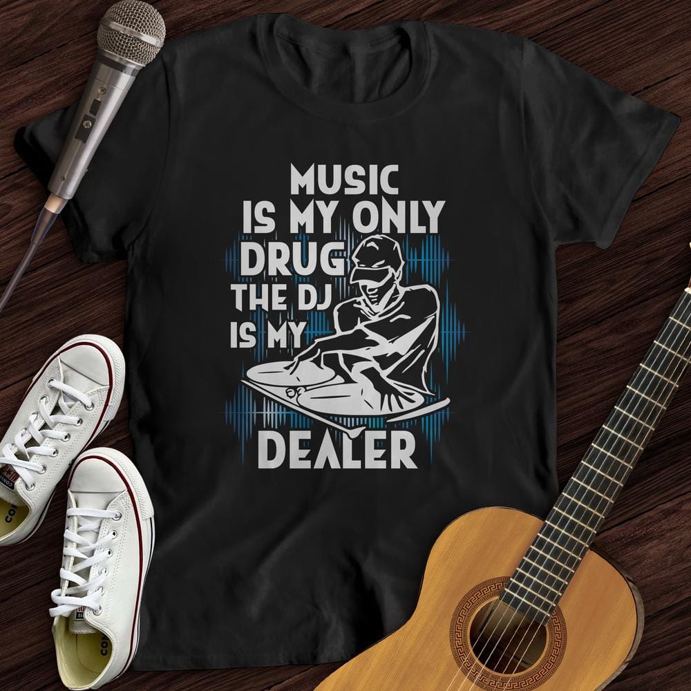 Printify T-Shirt Black / S DJ Dealer T-Shirt