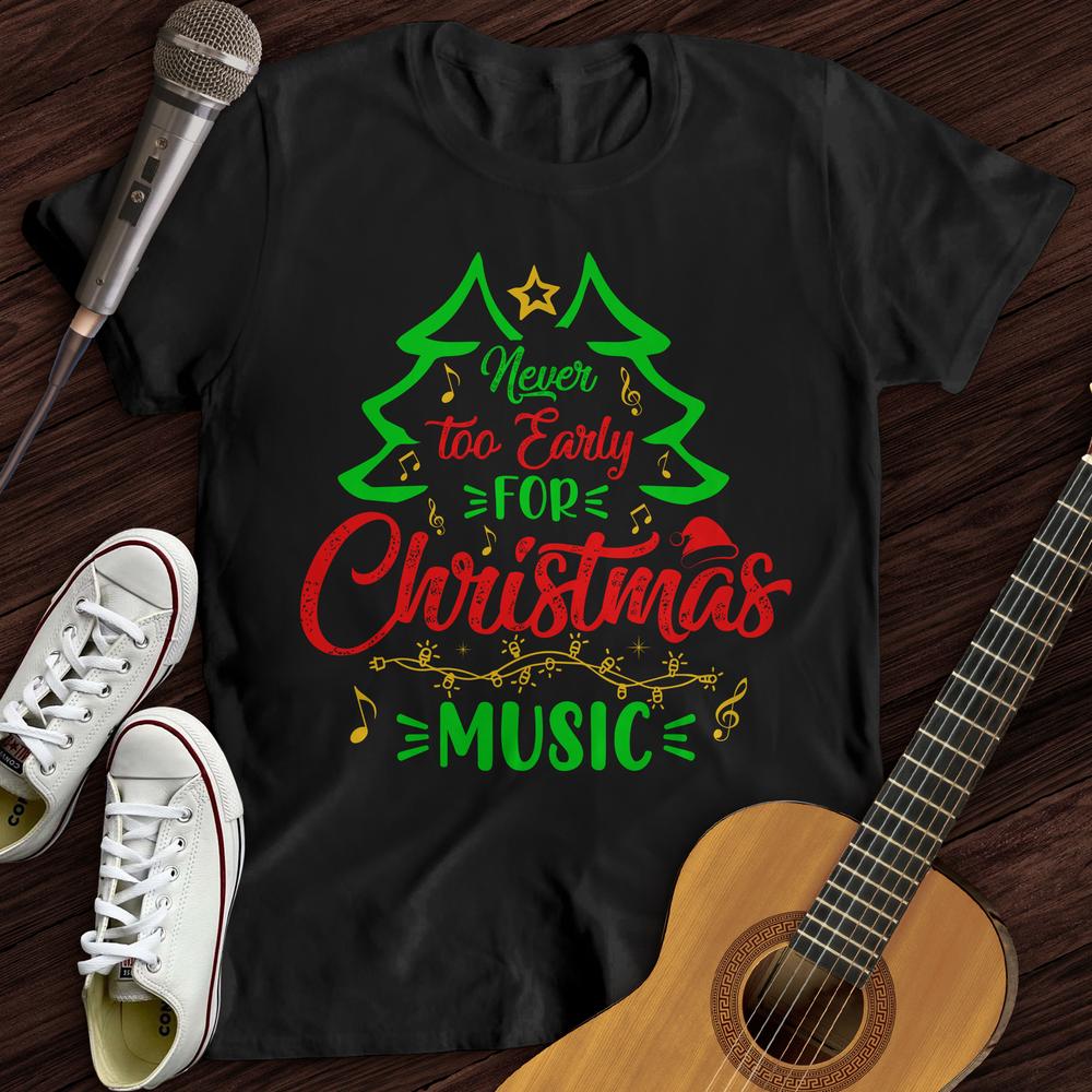 Printify T-Shirt Black / S Early Christmas T-Shirt
