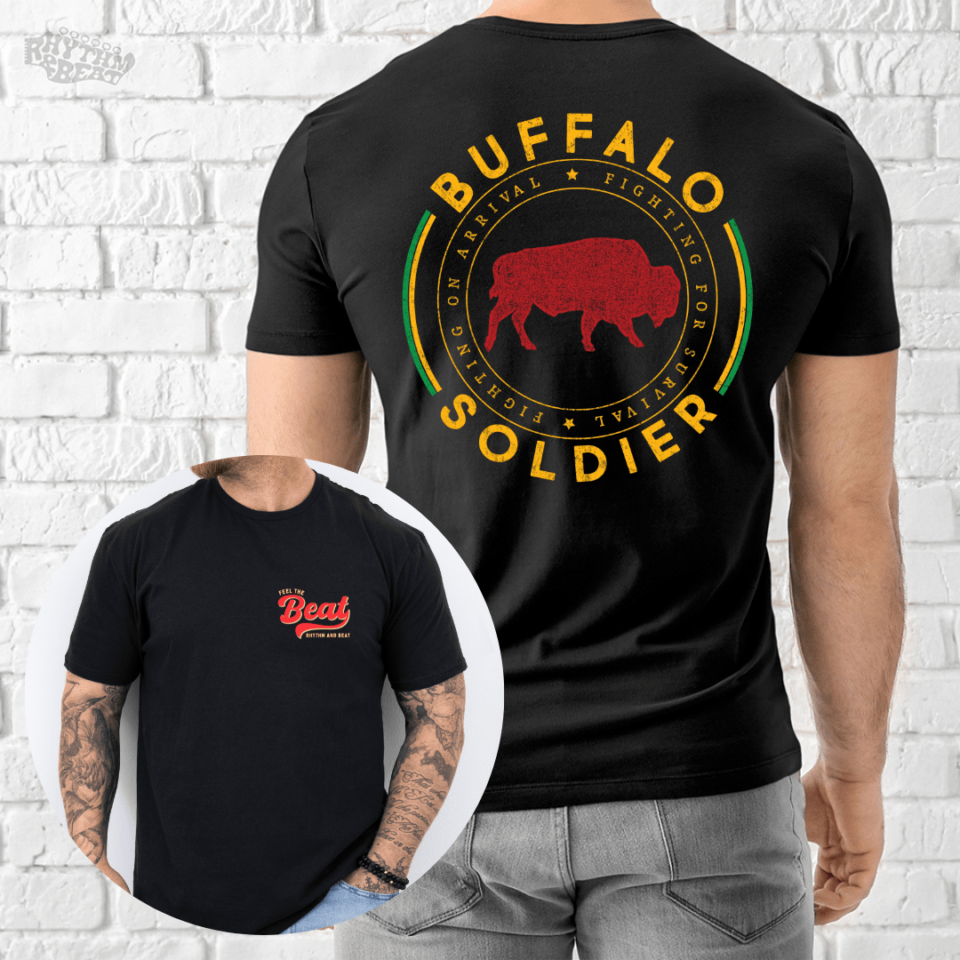 Printify T-Shirt Black / S Fighting For Survival T-Shirt