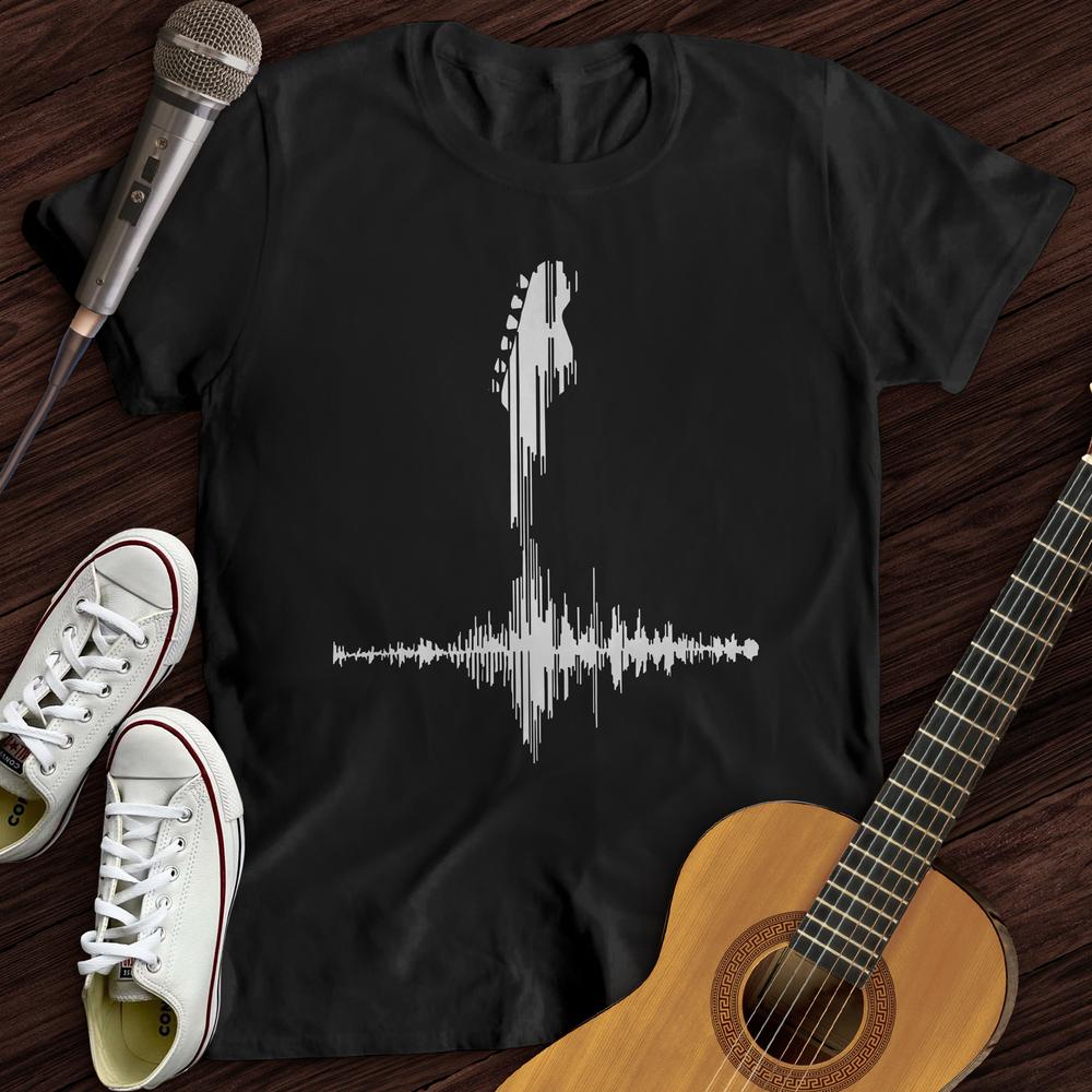 Printify T-Shirt Black / S Guitar Frequency T-Shirt