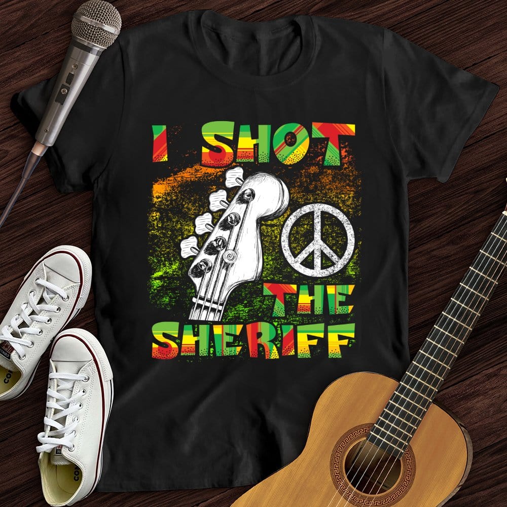 Printify T-Shirt Black / S I Shot The Sheriff T-Shirt