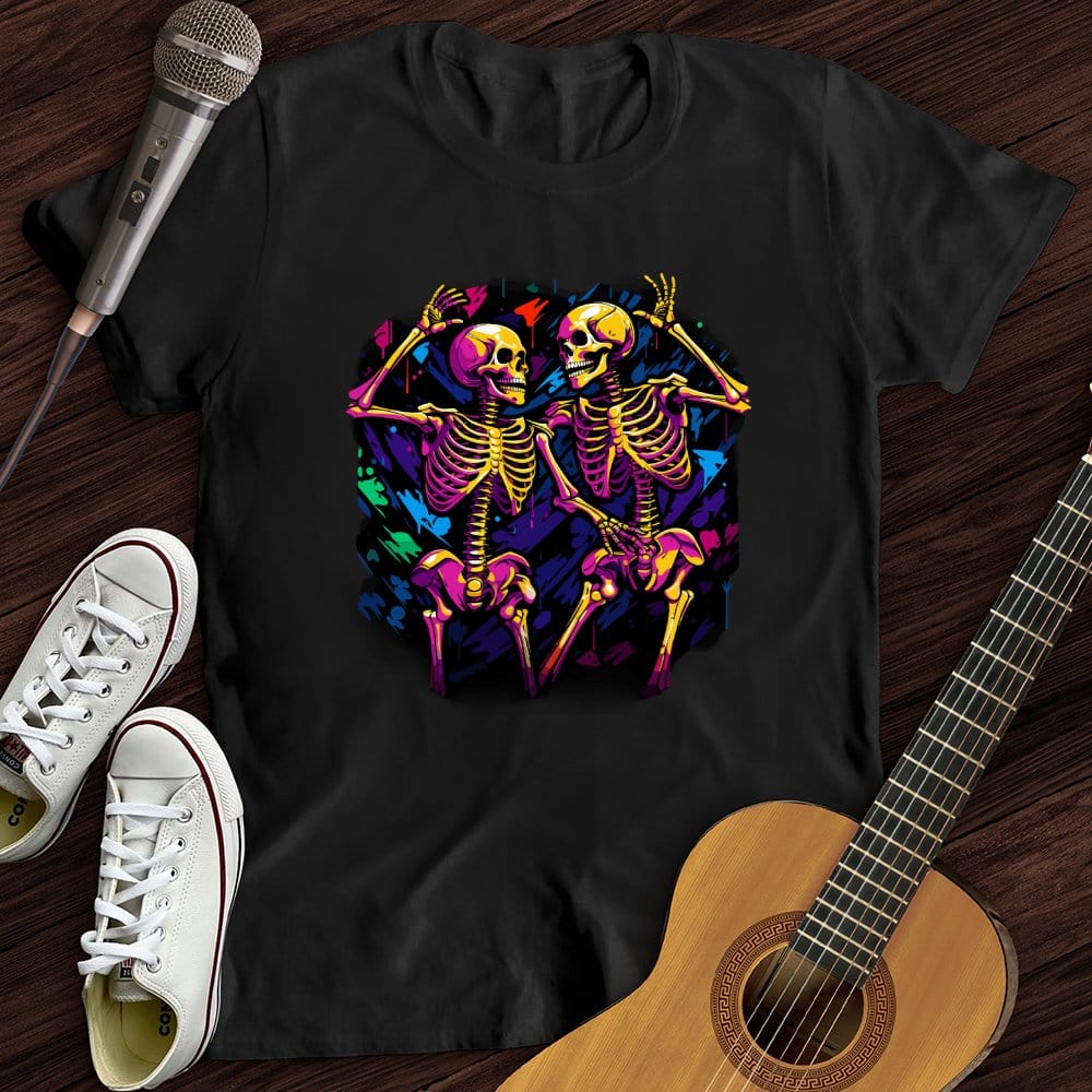 Printify T-Shirt Black / S Love Never Dies T-Shirt