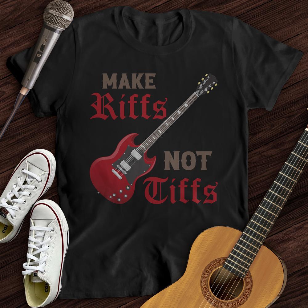 Printify T-Shirt Black / S Make Riffs T-Shirt