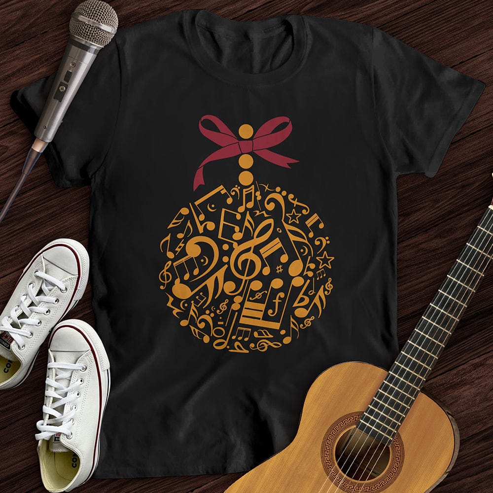 Printify T-Shirt Black / S Musical Ornament T-Shirt