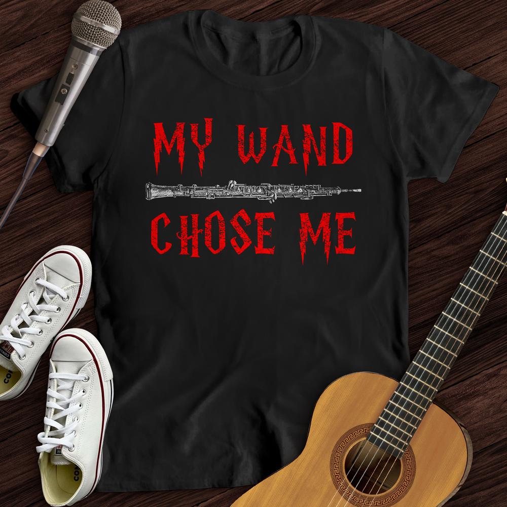 Printify T-Shirt Black / S My Wand Chose Me T-Shirt