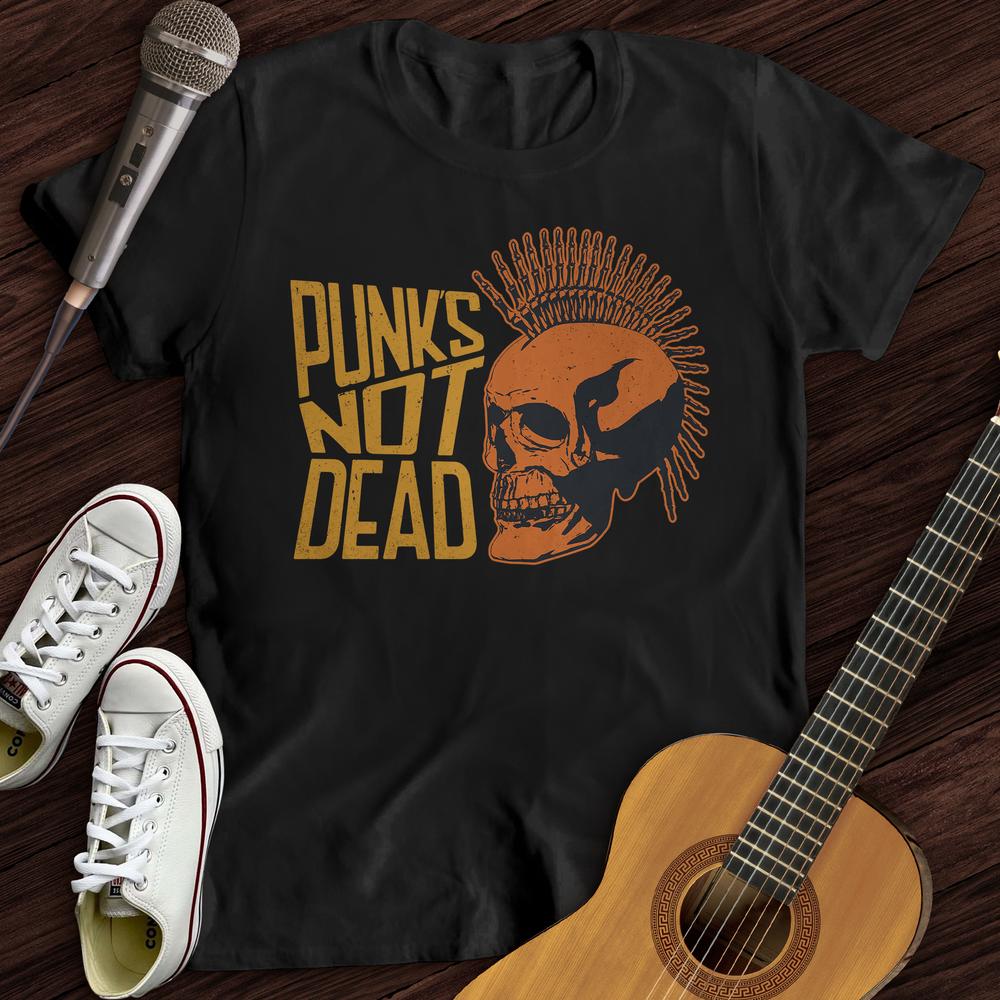 Printify T-Shirt Black / S Punk's Not Dead T-Shirt