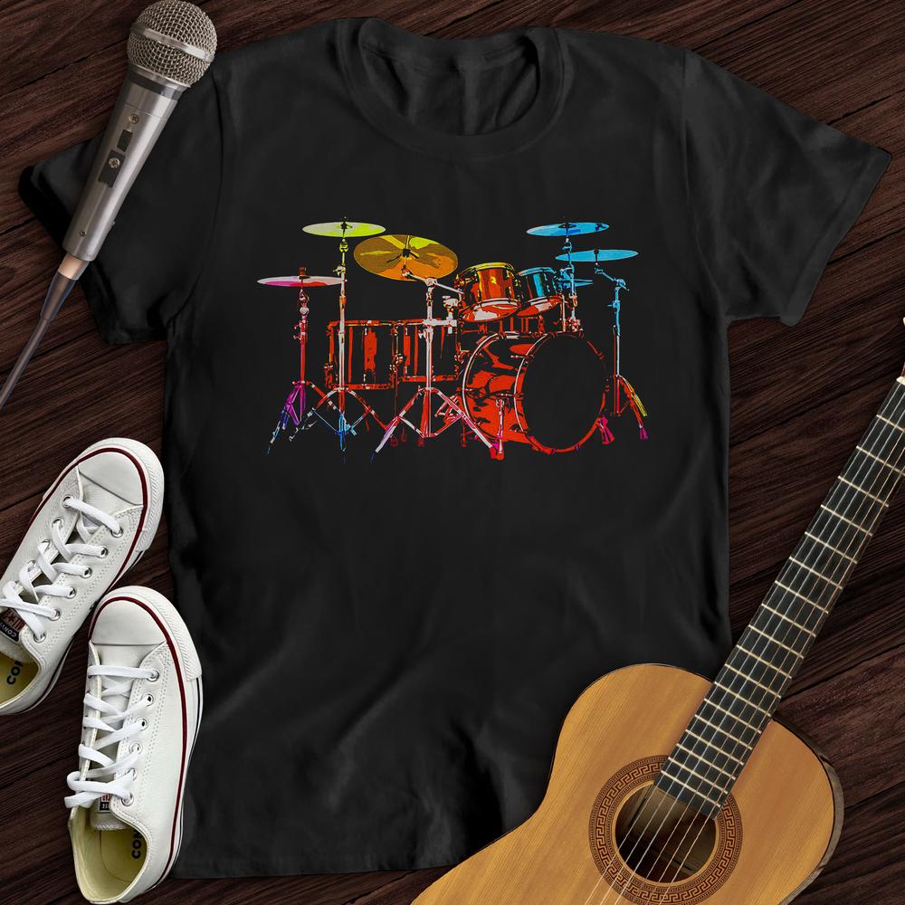 Printify T-Shirt Rainbow Drums T-Shirt