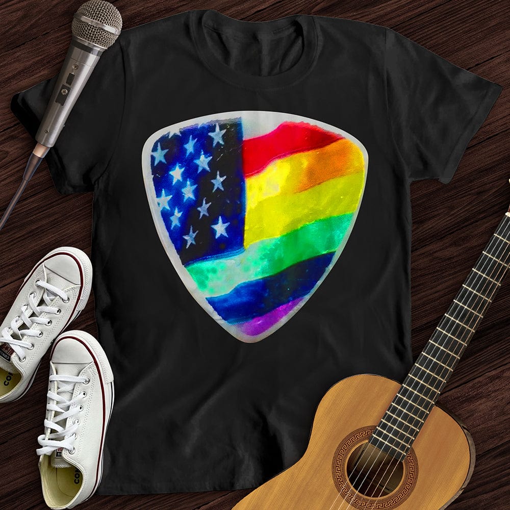 Printify T-Shirt Black / S Rainbow Pick T-Shirt