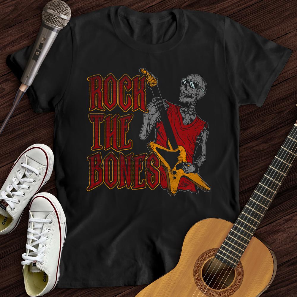 Printify T-Shirt Black / S Rock The Bones T-Shirt