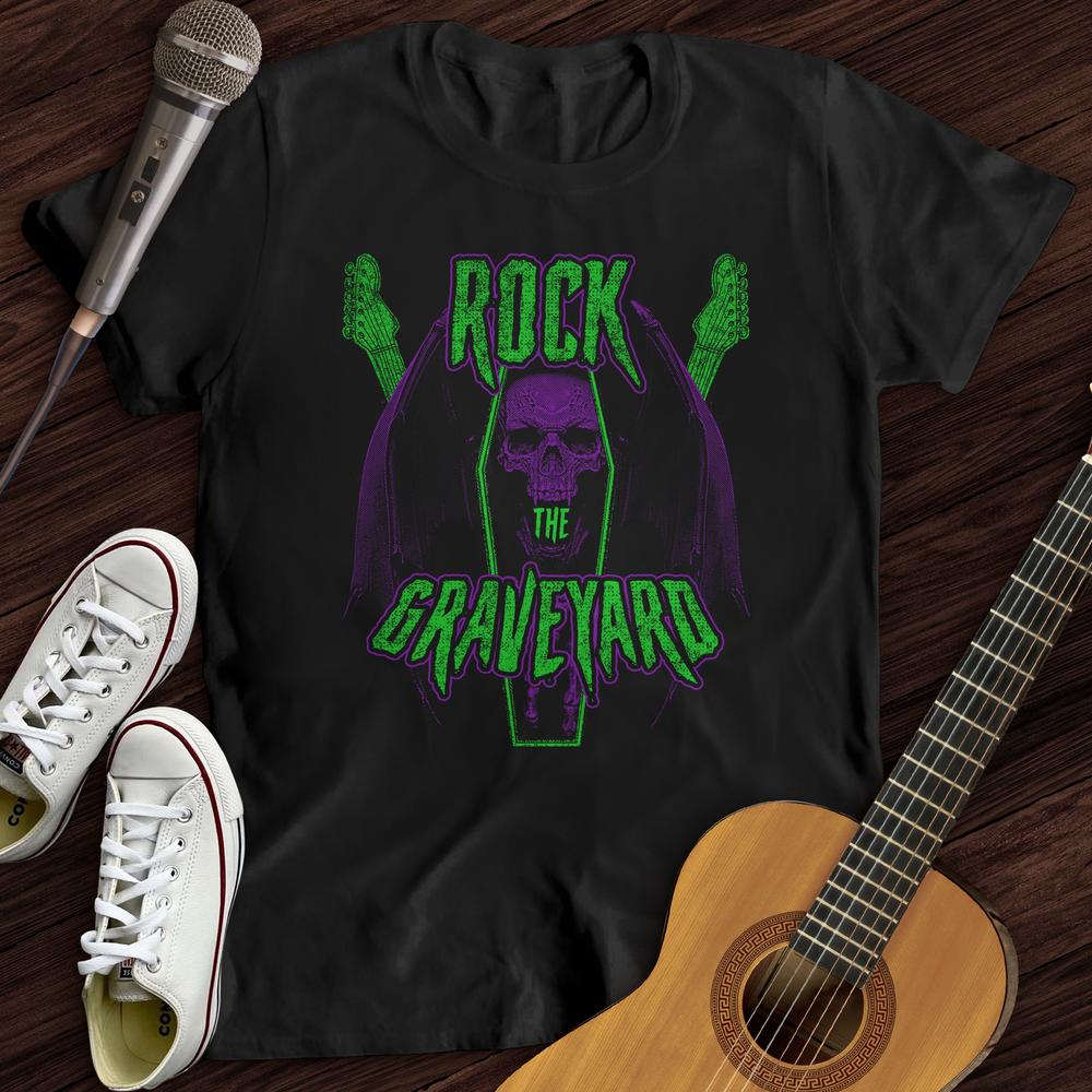 Printify T-Shirt Black / S Rock The Graveyard T-Shirt