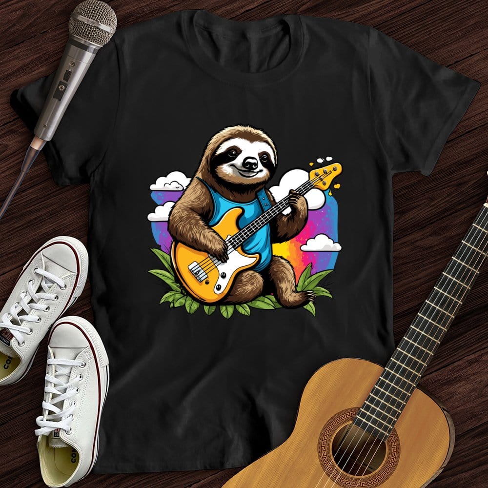 Printify T-Shirt Black / S Slow Music T-Shirt