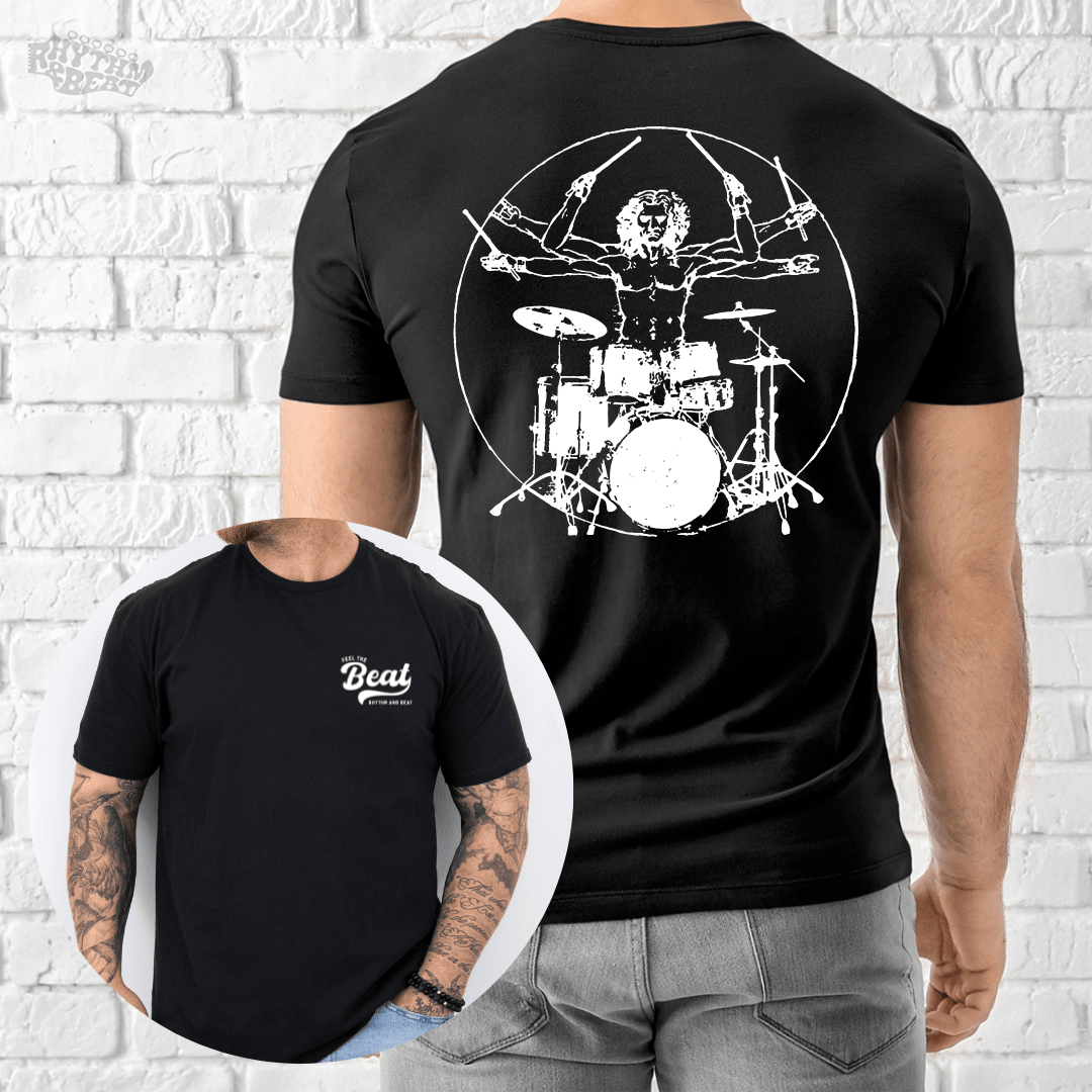 Printify T-Shirt Black / S The Ultimate Drummer T-Shirt