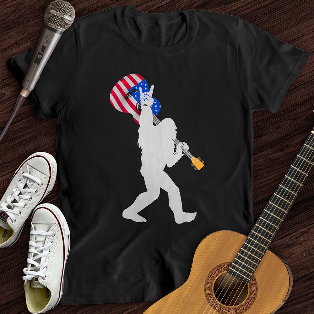 Printify T-Shirt Black / S USA BigFoot T-Shirt