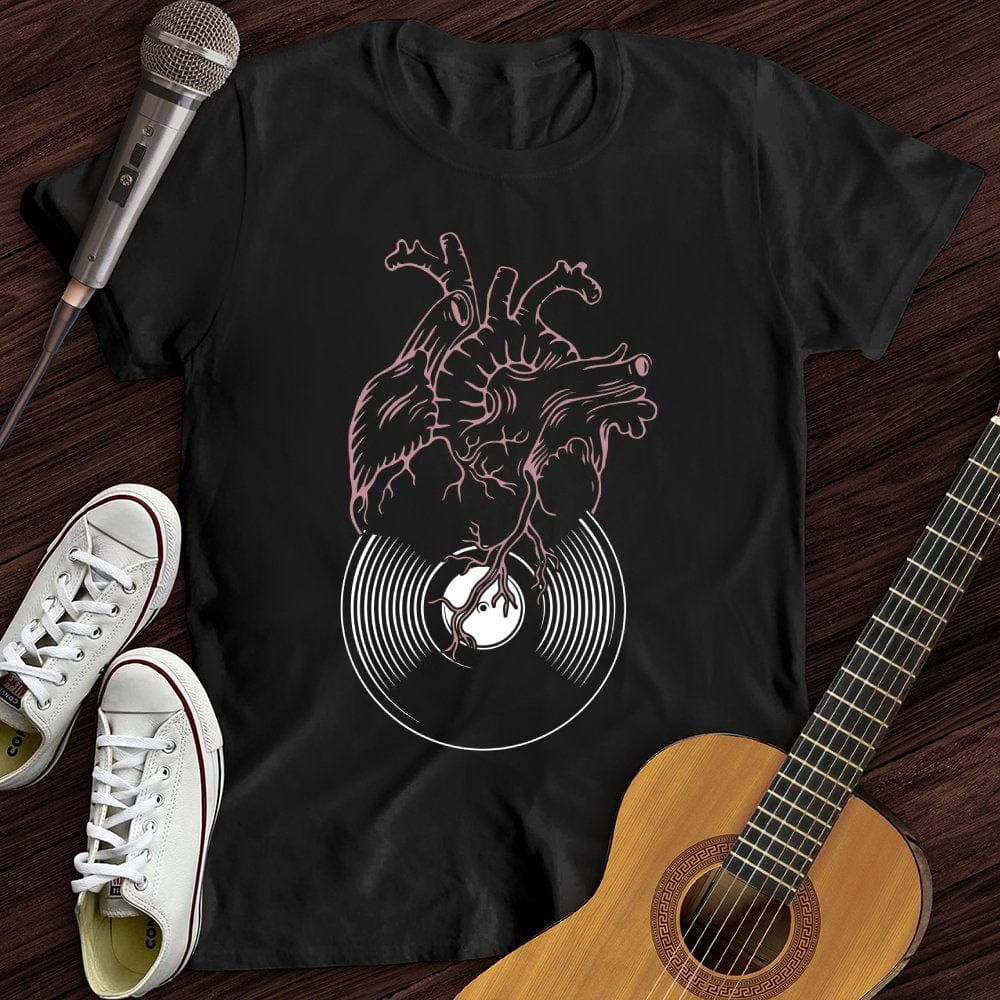 Printify T-Shirt Vinyl Heart T-Shirt