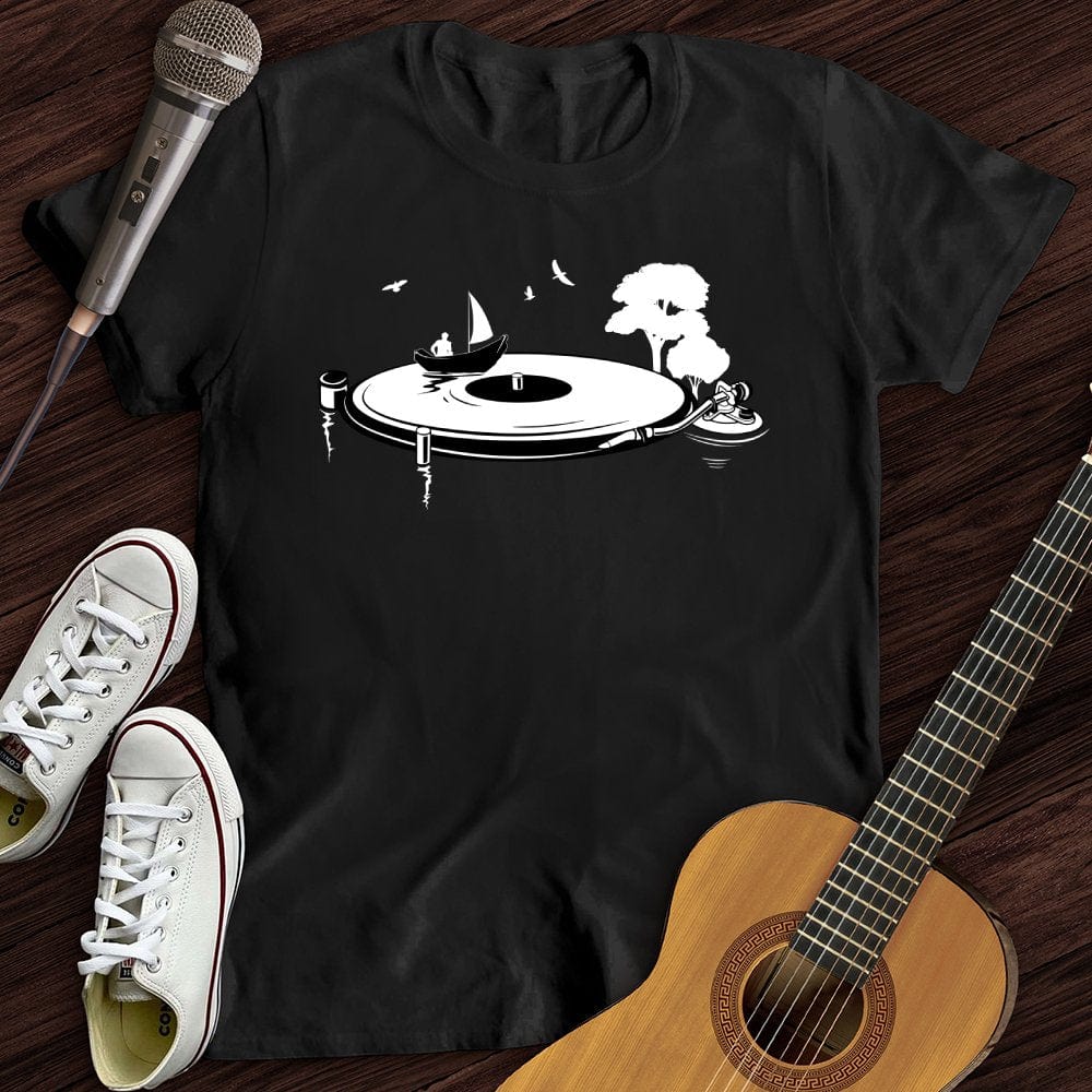 Printify T-Shirt Black / S Vinyl Master T-Shirt