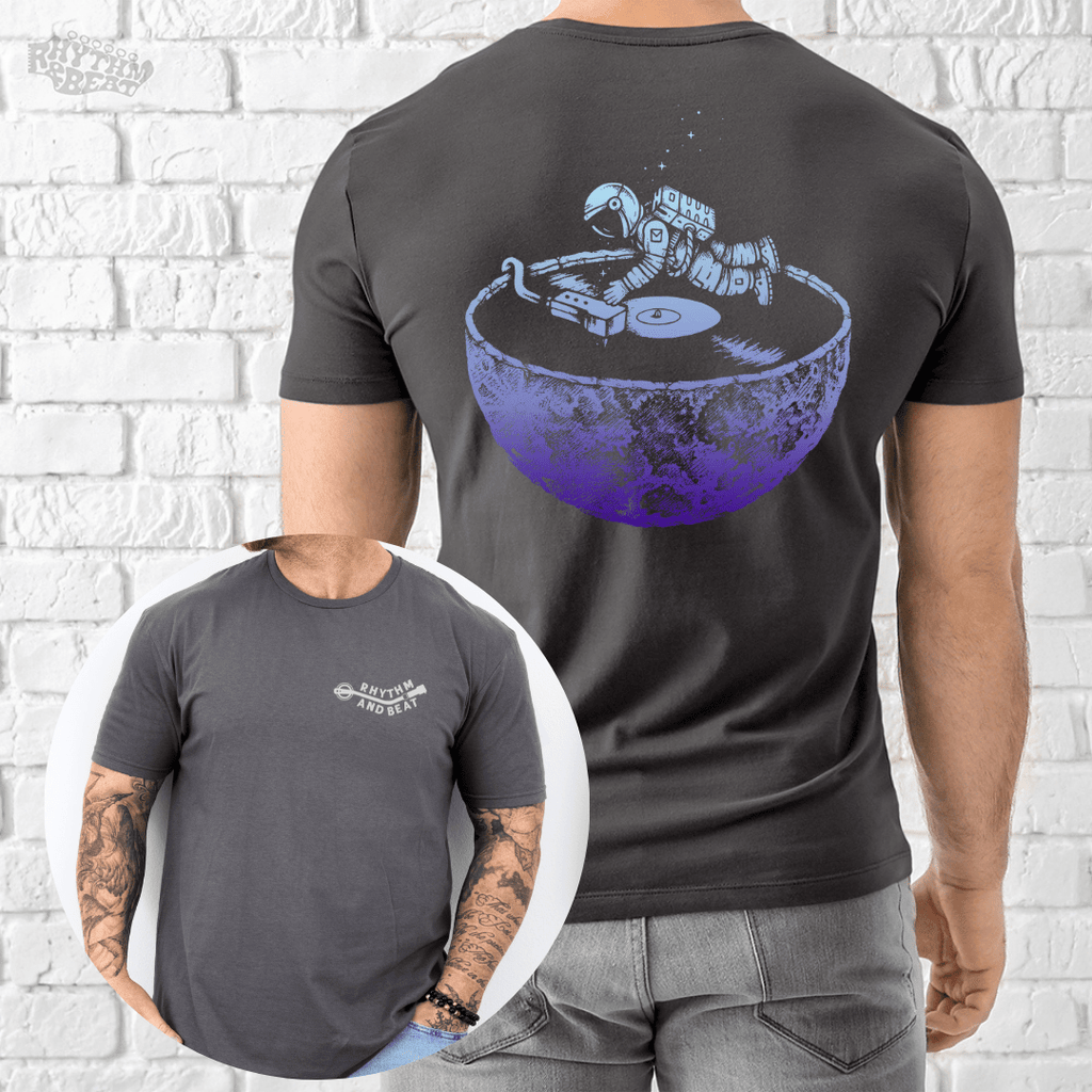 Printify T-Shirt Charcoal / S Astro On Vinyl T-Shirt