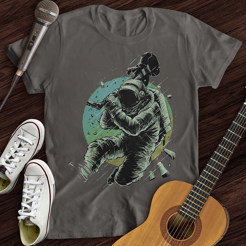 Printify T-Shirt Charcoal / S Astronaut Rockstar T-Shirt
