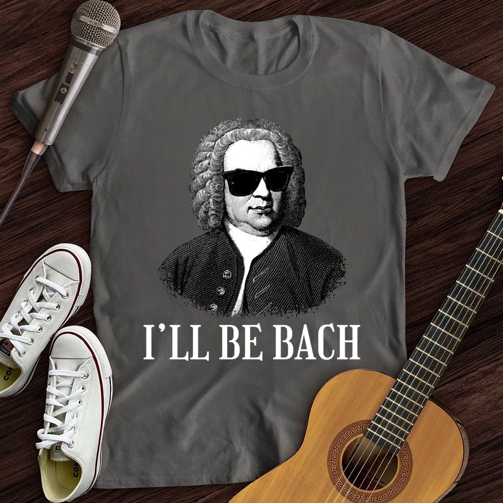 Printify T-Shirt Charcoal / S Be Bach T-Shirt