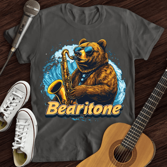 Printify T-Shirt Charcoal / S Bear-itone T-Shirt