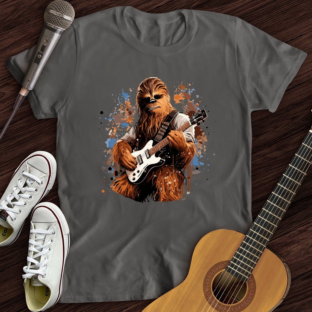 Printify T-Shirt Charcoal / S Chewy Guitar T-Shirt