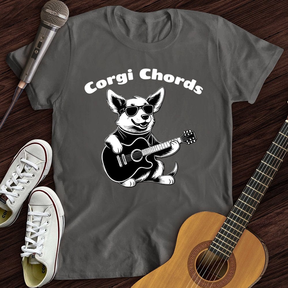Printify T-Shirt Charcoal / S Corgi T-Shirt