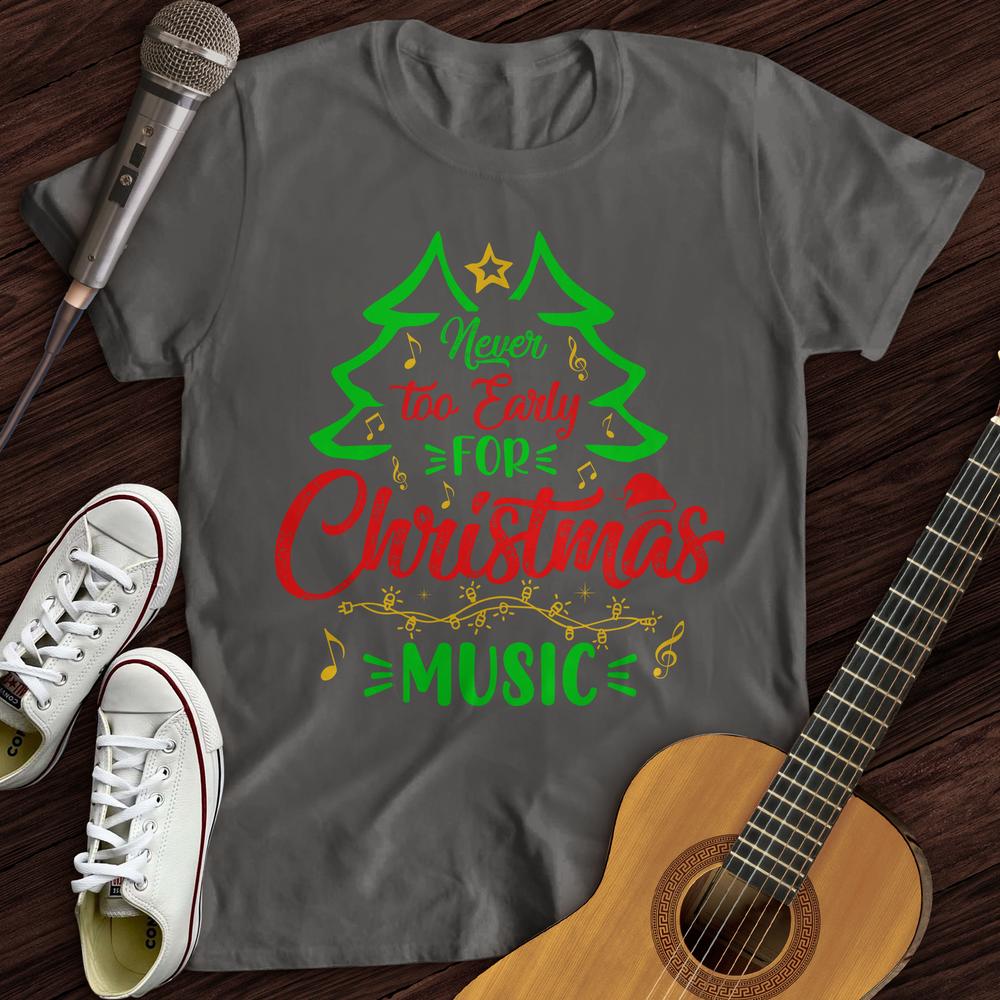Printify T-Shirt Charcoal / S Early Christmas T-Shirt