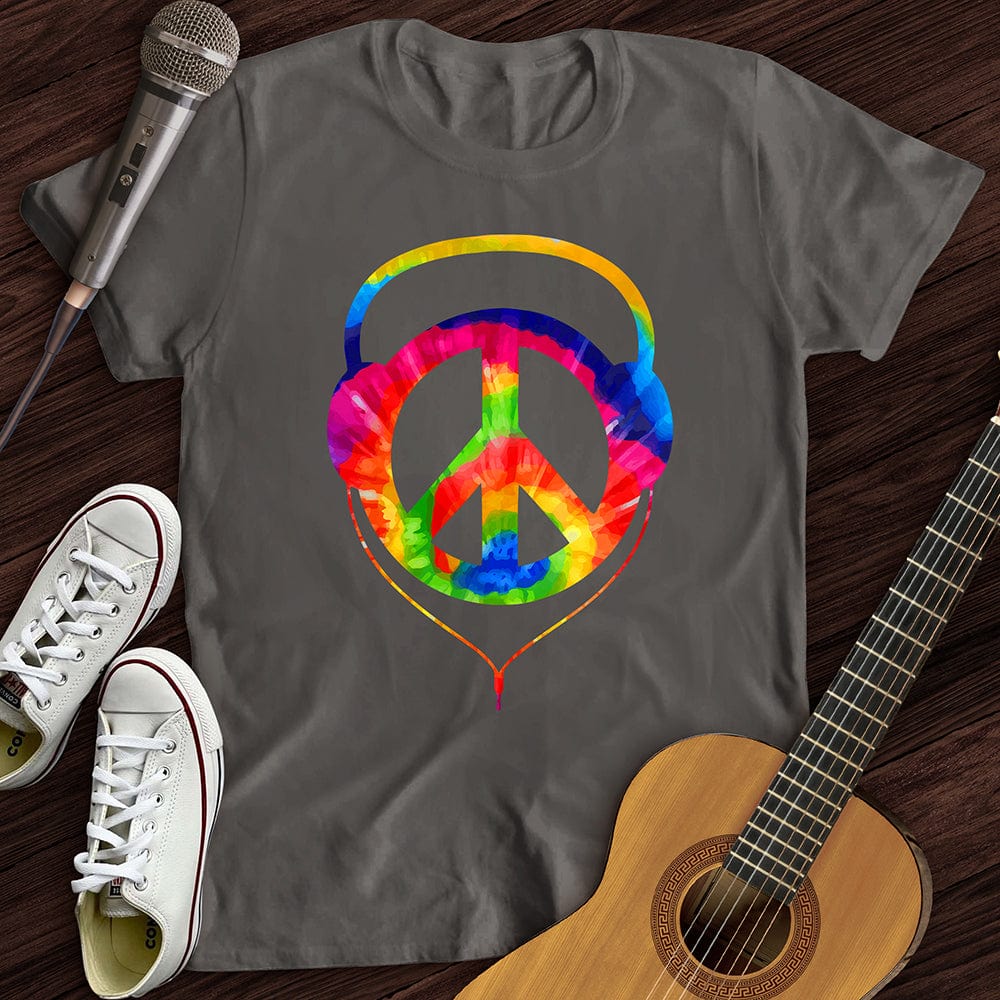 Printify T-Shirt Charcoal / S Headphones T-Shirt