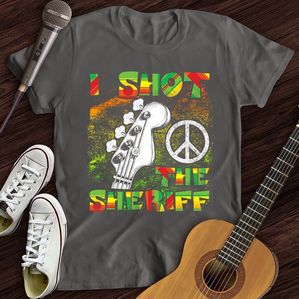 Printify T-Shirt Charcoal / S I Shot The Sheriff T-Shirt