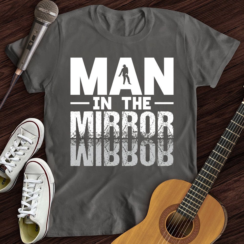 Printify T-Shirt Charcoal / S In The Mirror T-Shirt
