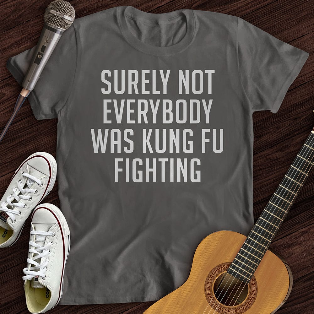 Printify T-Shirt Charcoal / S Kung Fu T-Shirt