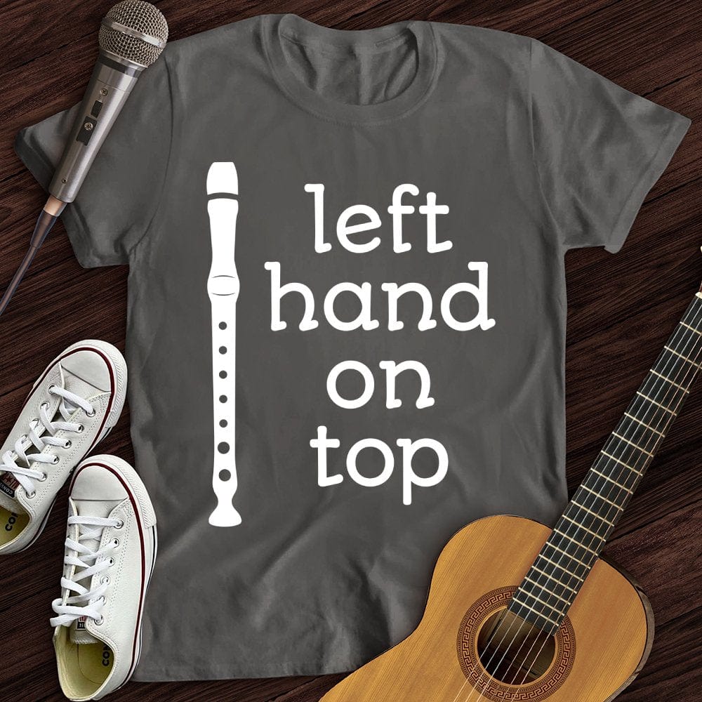 Printify T-Shirt Charcoal / S Lefty on Top T-Shirt