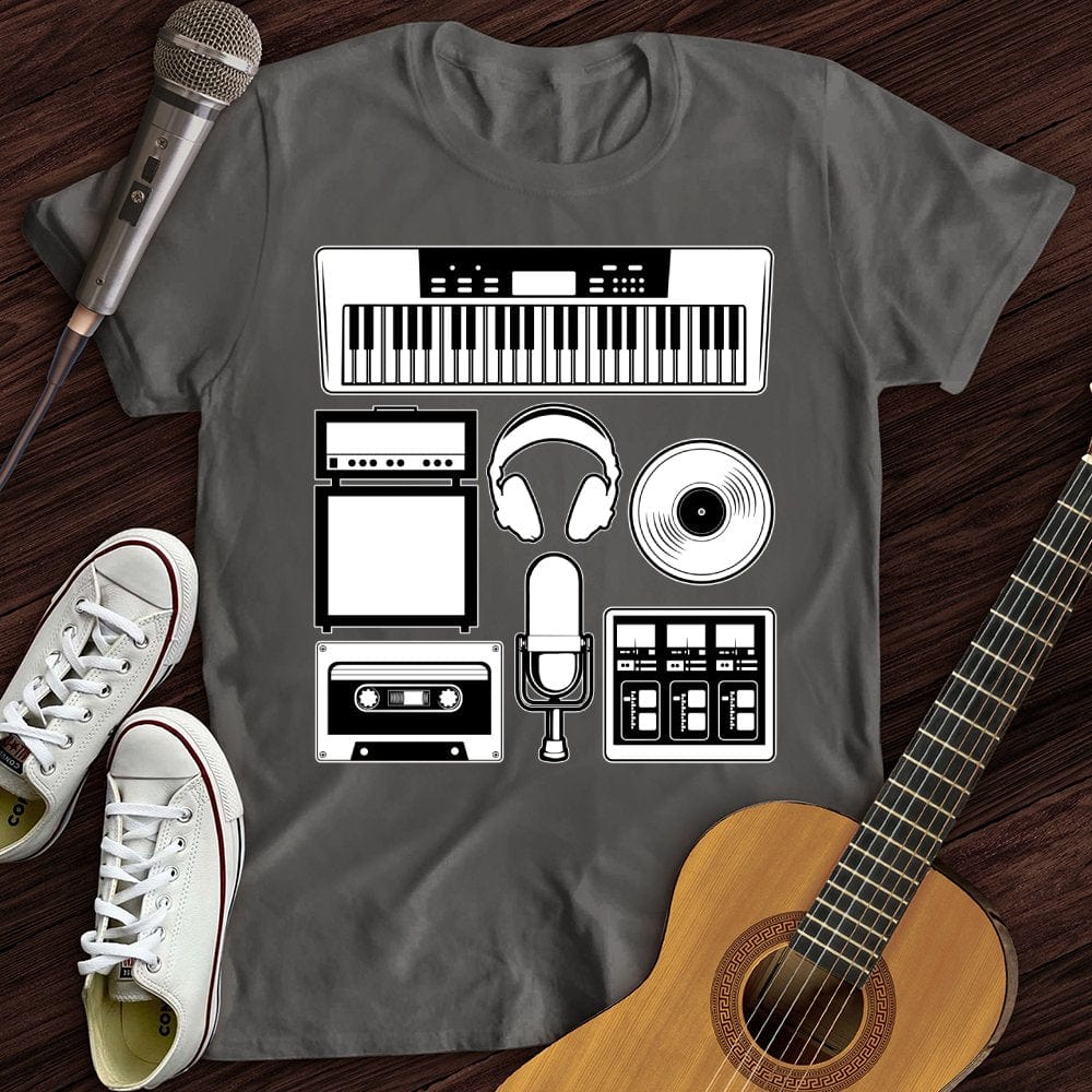 Printify T-Shirt Music Tools T-Shirt