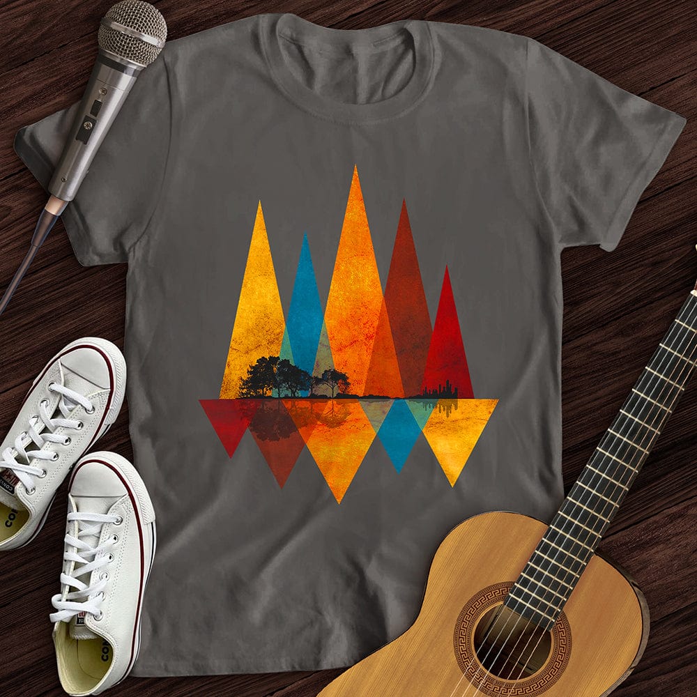 Printify T-Shirt Charcoal / S Nature Guitar T-Shirt