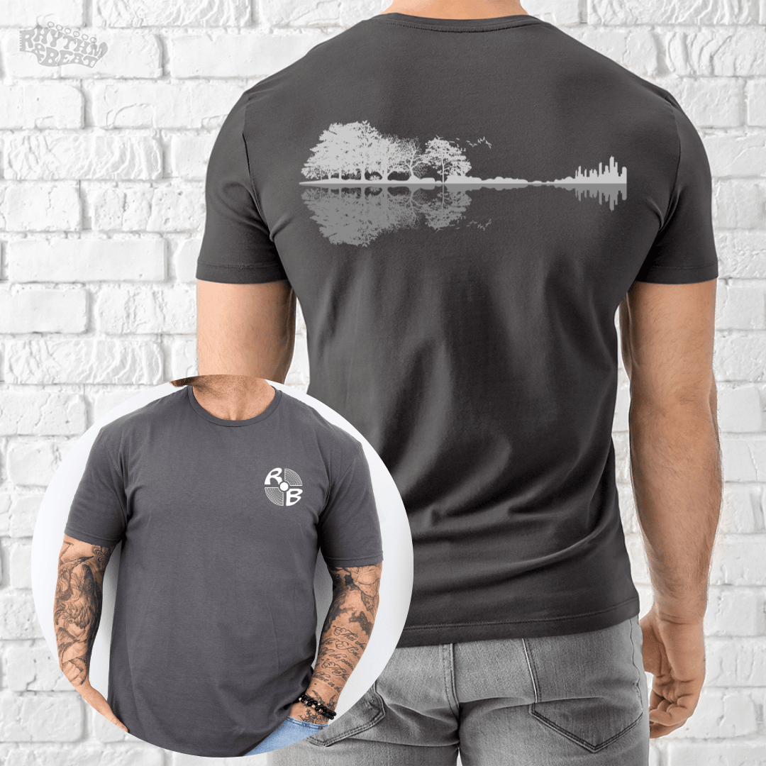 Printify T-Shirt Charcoal / S Nature Reflection T-Shirt