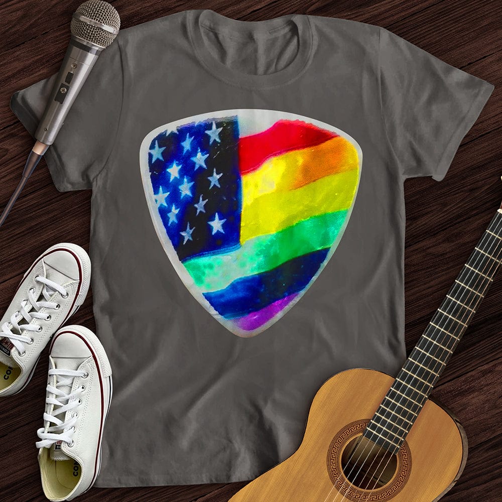 Printify T-Shirt Charcoal / S Rainbow Pick T-Shirt