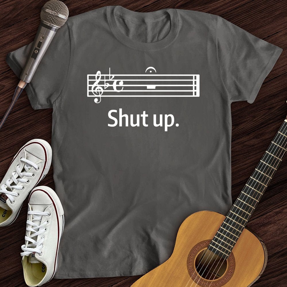 Printify T-Shirt Charcoal / S Shhhhhhh T-Shirt