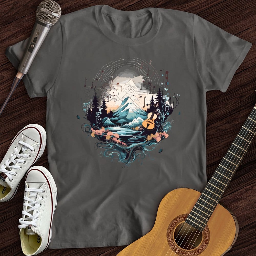 Printify T-Shirt Charcoal / S Sound of Nature T-Shirt