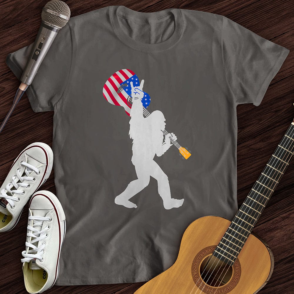 Printify T-Shirt Charcoal / S USA BigFoot T-Shirt