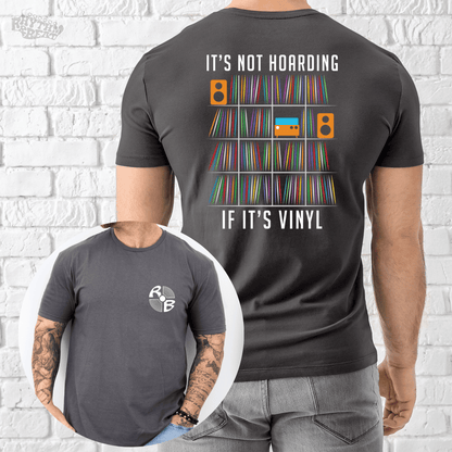 Printify T-Shirt Charcoal / S Vinyl Obsession T-Shirt