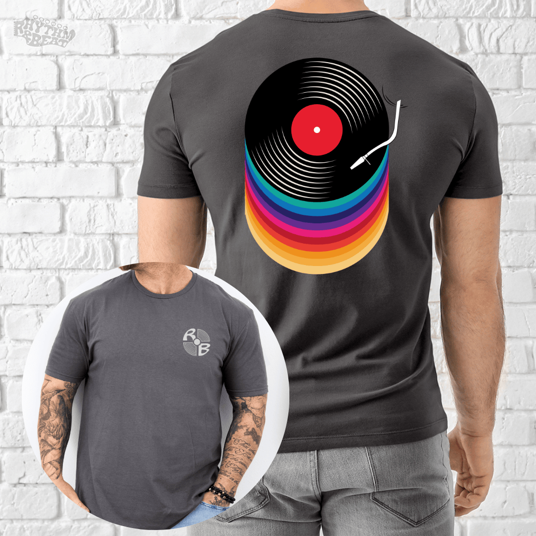 Printify T-Shirt Charcoal / S Vinyl Spectrum T-Shirt