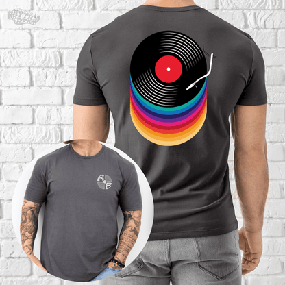 Printify T-Shirt Charcoal / S Vinyl Spectrum T-Shirt