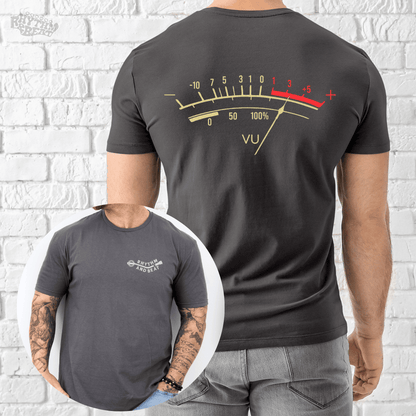 Printify T-Shirt Charcoal / S Volume Meter T-Shirt